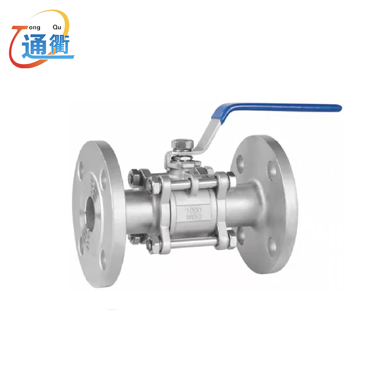 3 Piece Flange Ball Valve