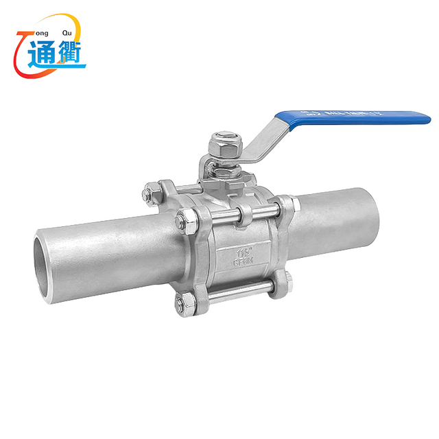 3PC Long-Butt Weld Ball Valve 