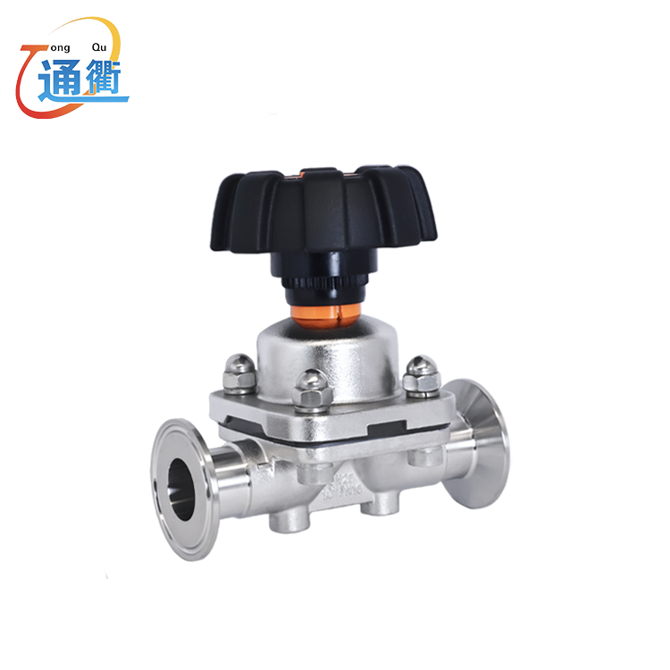Sanitary Manual Clamped Diaphragm Valve