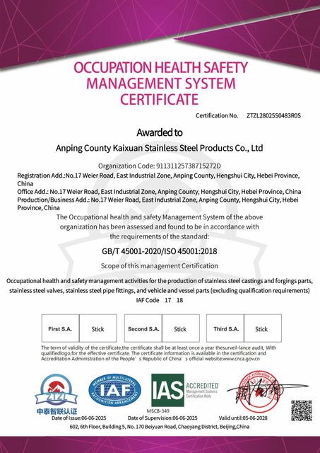 International Standard ISO 45001