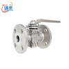 Two Piece Low-platform Flange Ball Valve