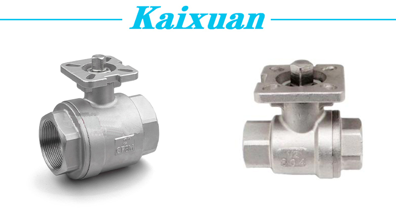 2PC Ball Valves with mounting pad01