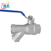 Y-Type Filter Ball Valve 